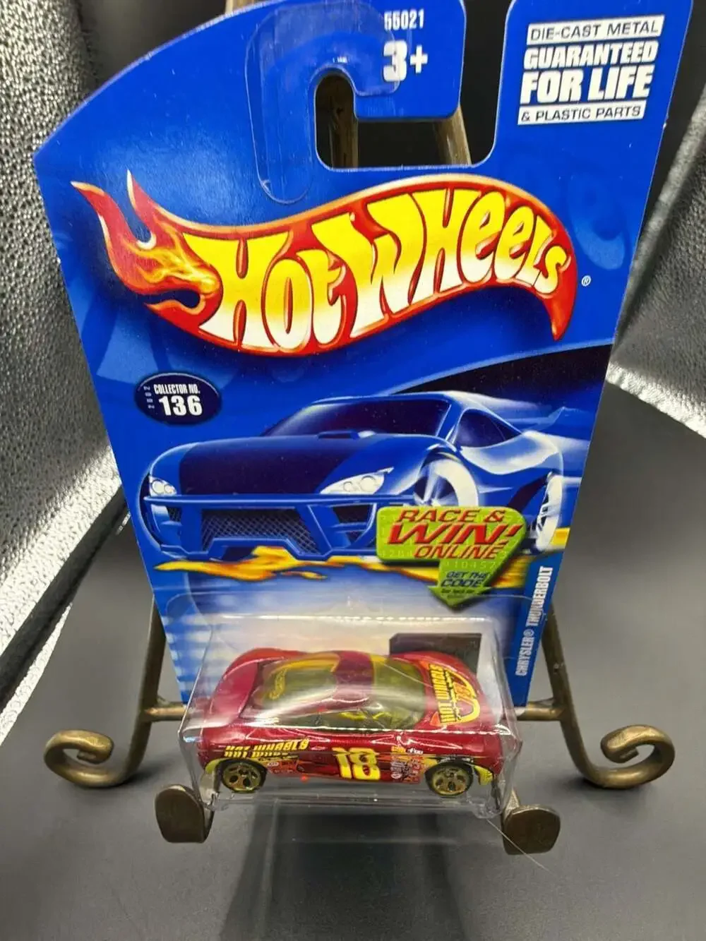 2002 Hot Wheels Collector No. 136 Chrysler Thunderbolt Die-Cast Toy Car
